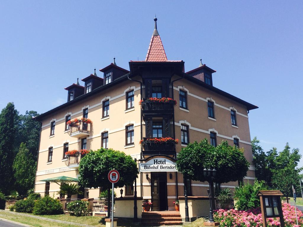 Hotel Bb Bahnhof Bertsdorf Olbersdorf Exterior photo